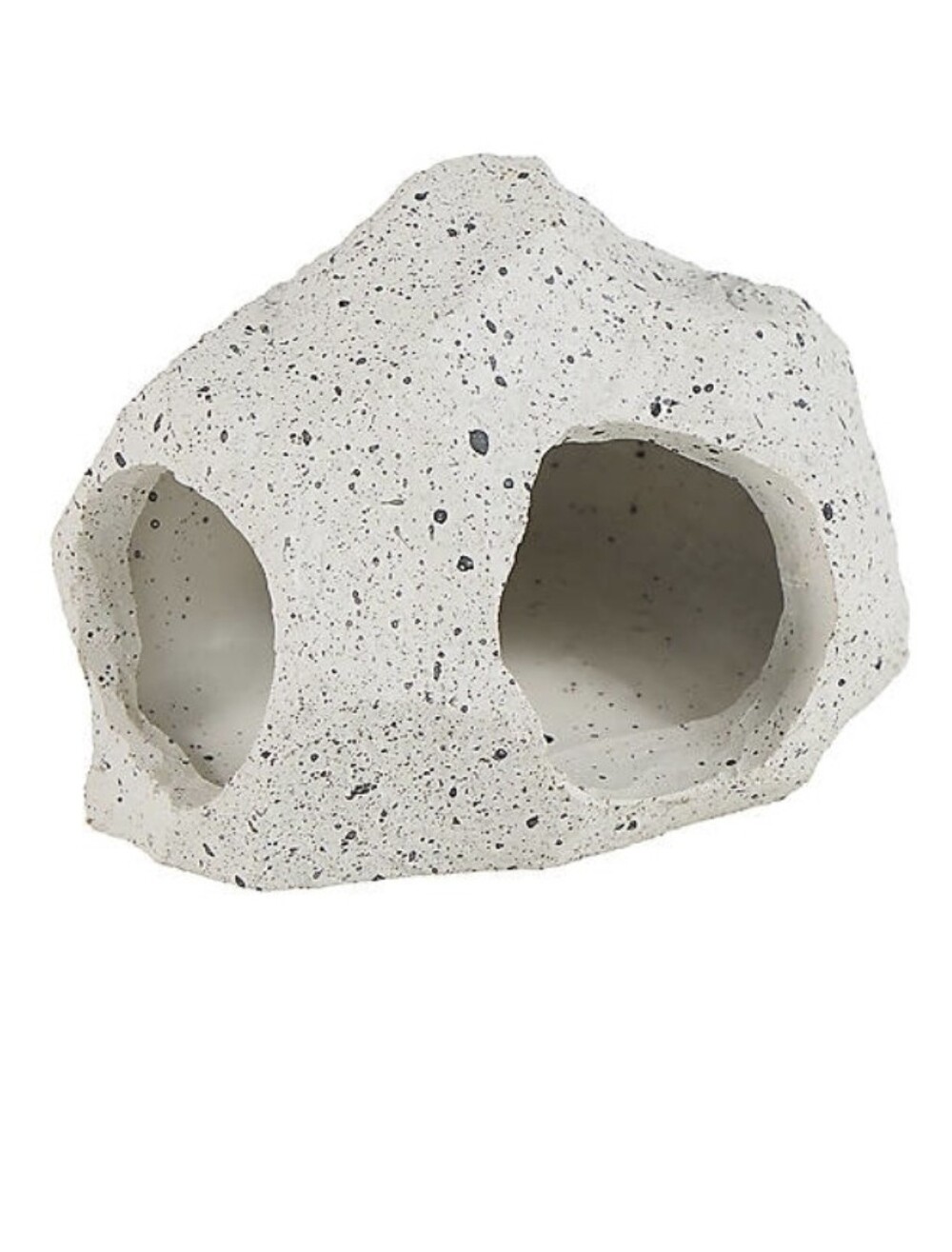 Small White Cichlid Rock Aquarium Decor • Fish • Axolotl • Hide • Cave